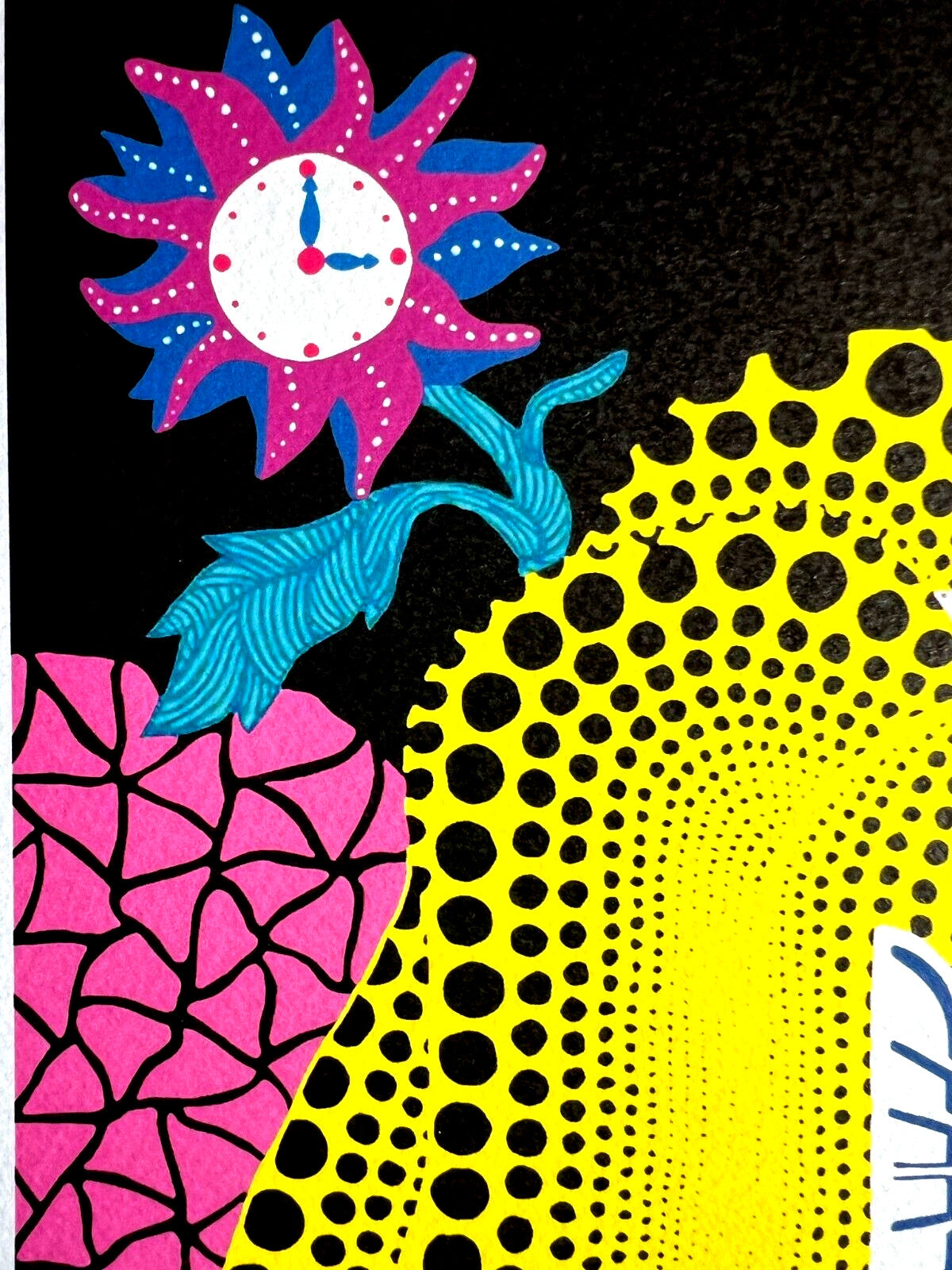 Yayoi Kusama Lithograph Mori Art Museum Coa