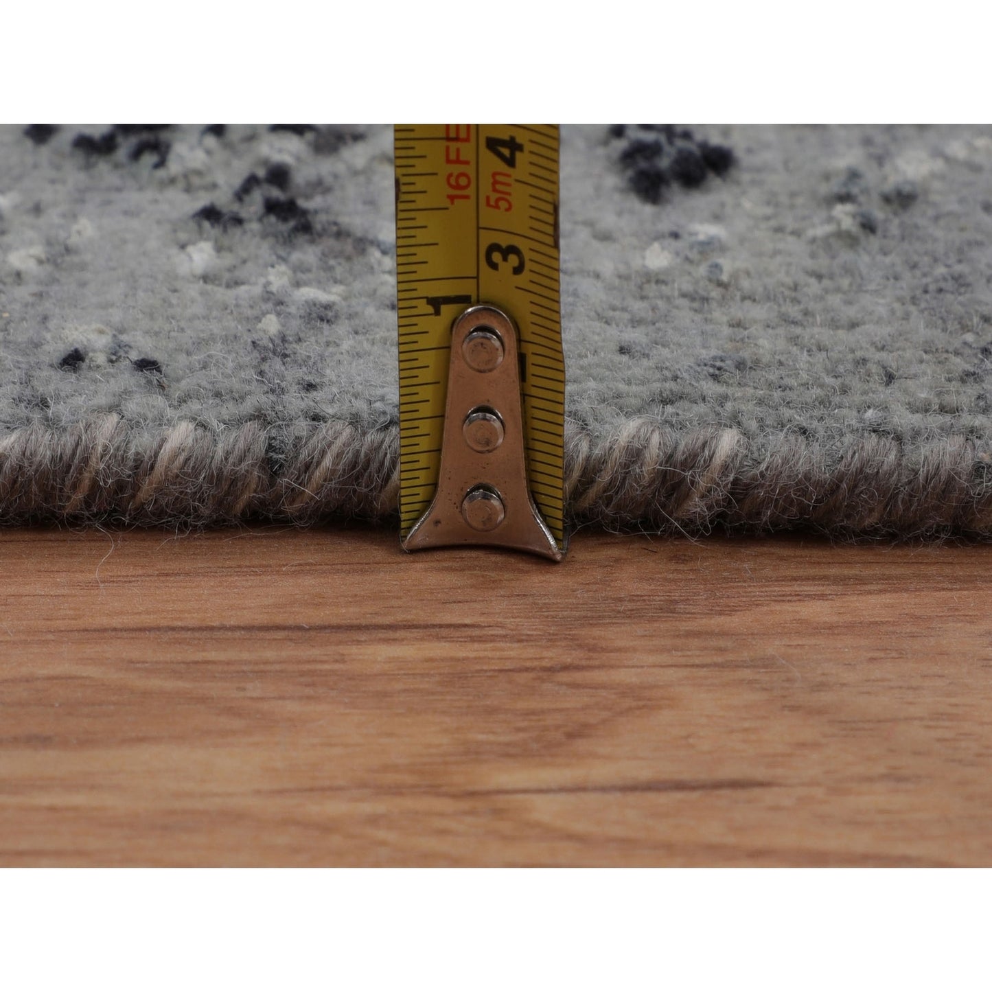 2'10"X8' Farsian Silk With Textured Wool Hand Knotted Oriental Rug