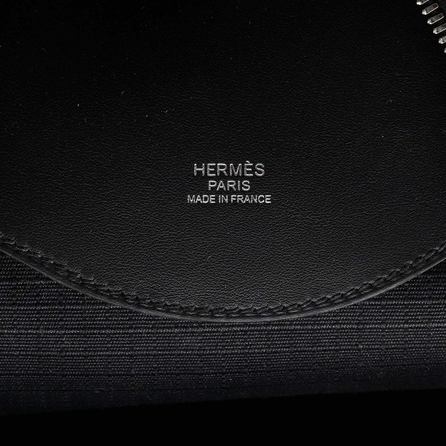 Hermes Allback Backpack Bivouac Toile With Leather