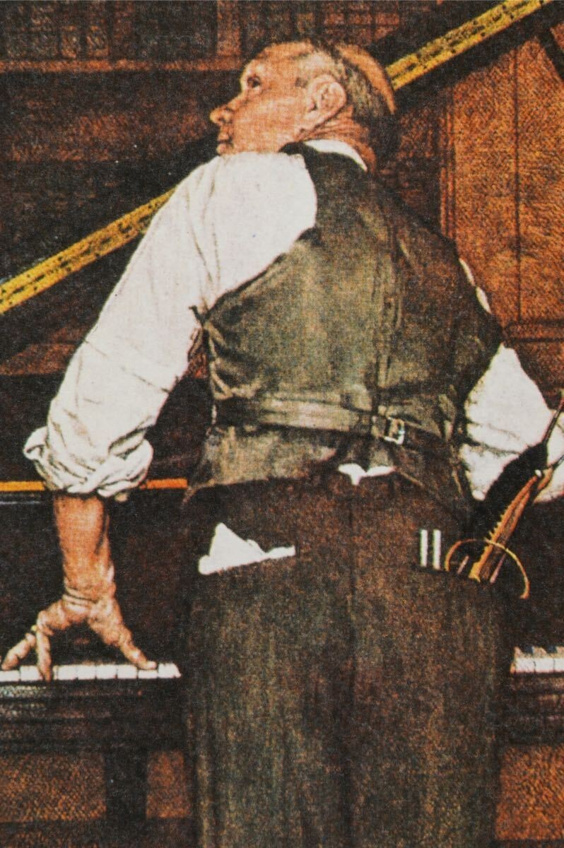 Norman Rockwell Diamond Screening The Piano Tuner Limited Edition Print 176/300