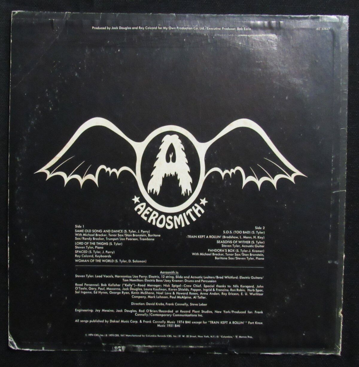 Steven Tyler Signed/Autographed Aerosmith "Get