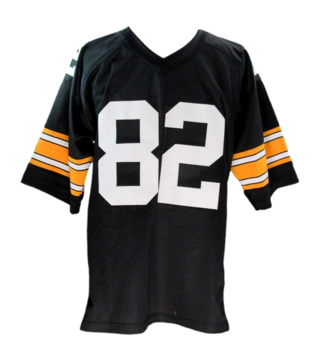 John Stallworth Steelers Signed Black Jersey Jsa