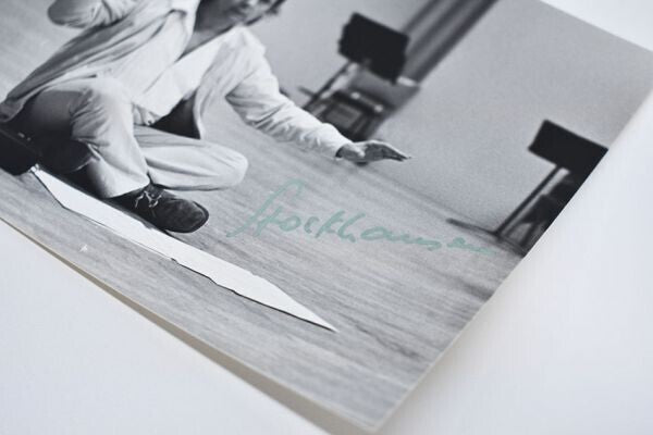 Karlheinz Stockhausen Photo Print Signed With