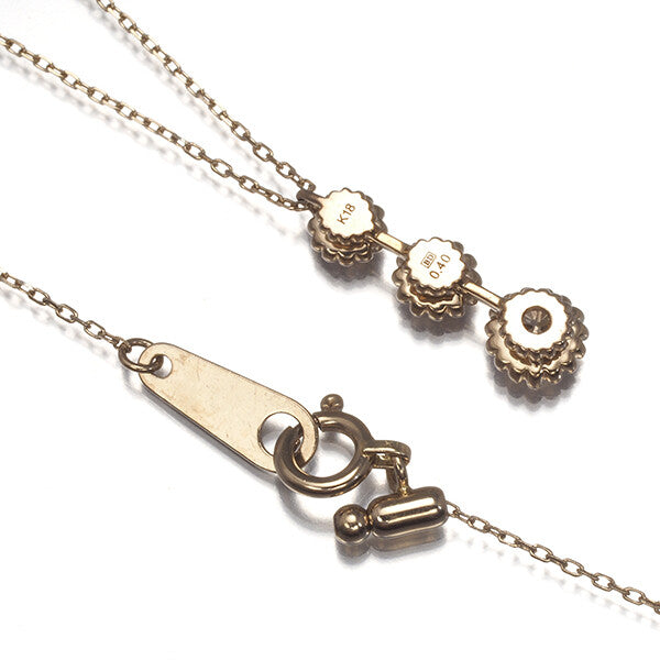 Kashikey Necklace Brown Diamond Diamond 0.40Ct