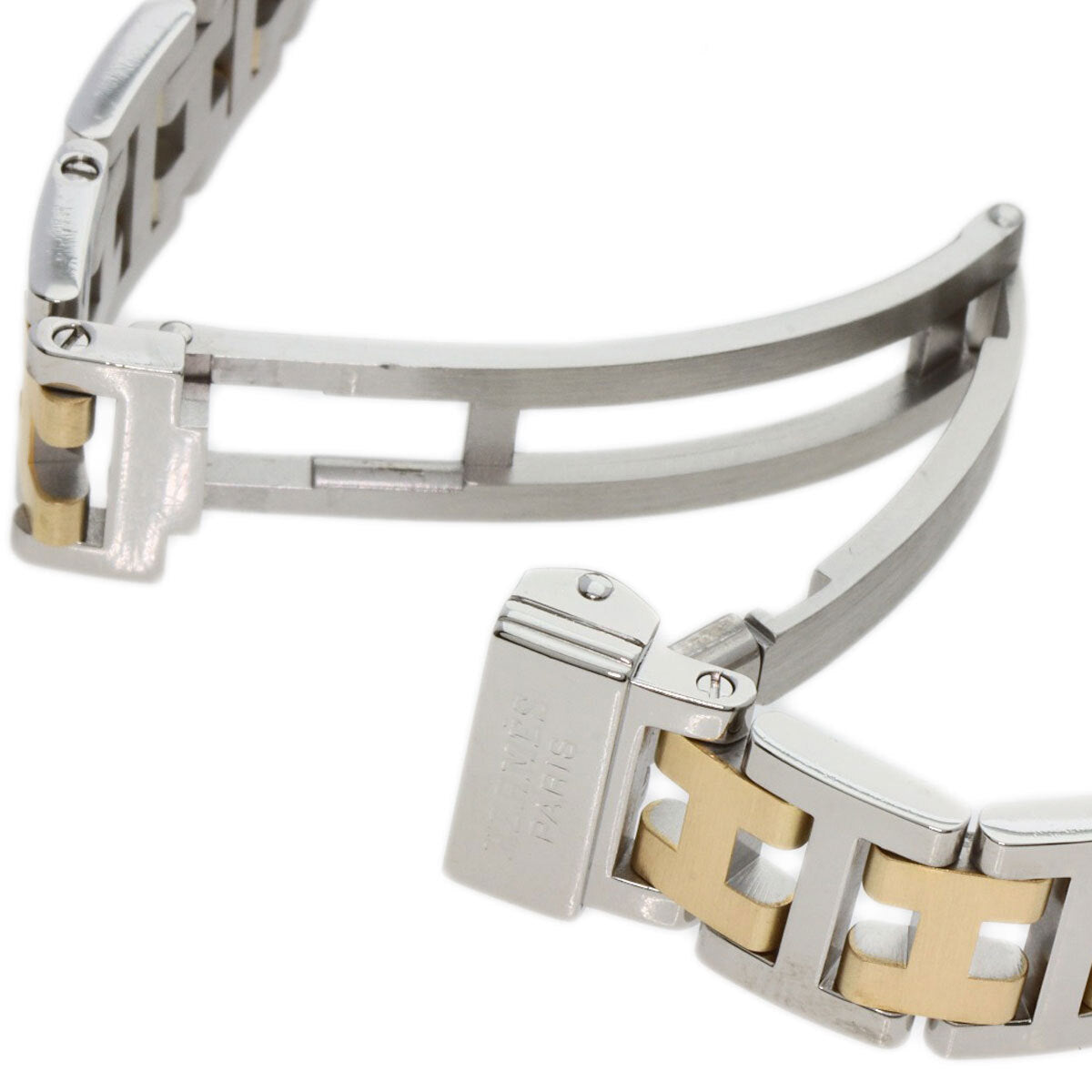 Hermes Clipper Watches Cl4.220 Stainless Steel/Ssxgp Ladies