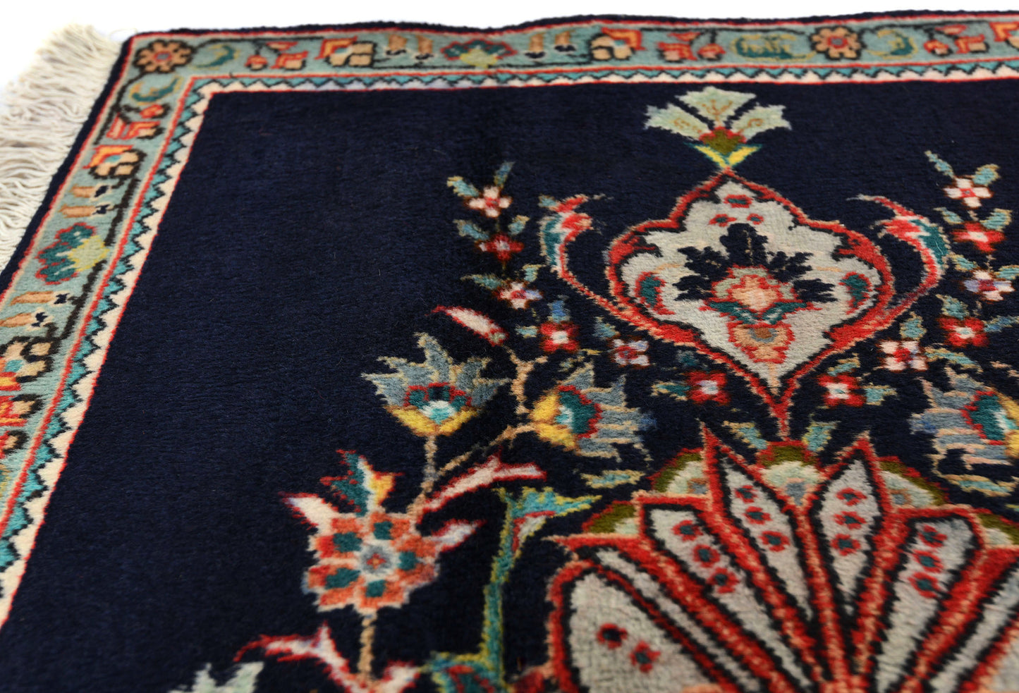 2X3 Ft Small Classic Floral Oriental Rug Entryway