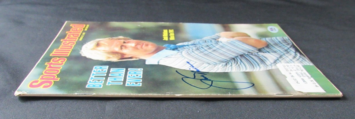 Jack Nicklaus Signed March 27, 1978 Sports