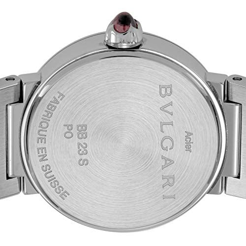 Bvlgari Bbl23Bssd Silver Stainless Steel Women'S Watch New In Box