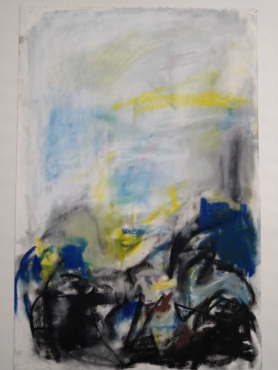 Robert Harms (America) Original Painting 1988