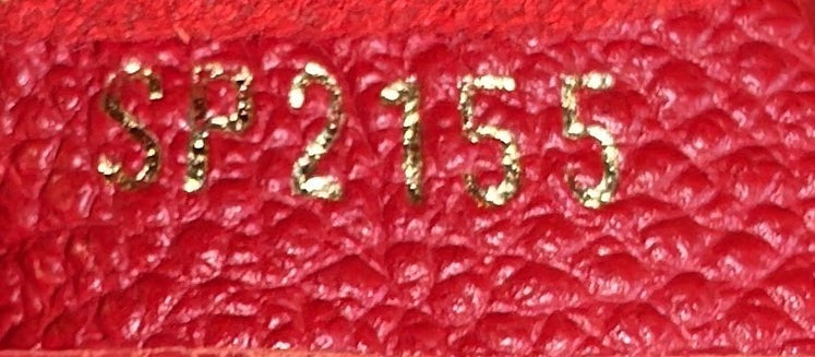 Louis Vuitton Saint Germain Handbag Monogram Empreinte Leather Pm