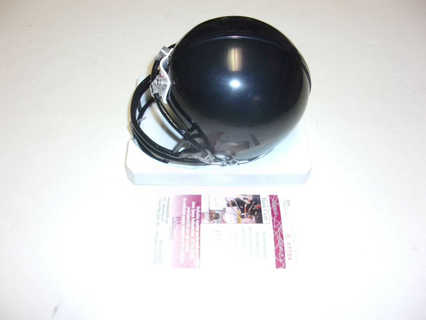 Jay Berwanger Chicago,Heisman Jsacoa Signed Mini