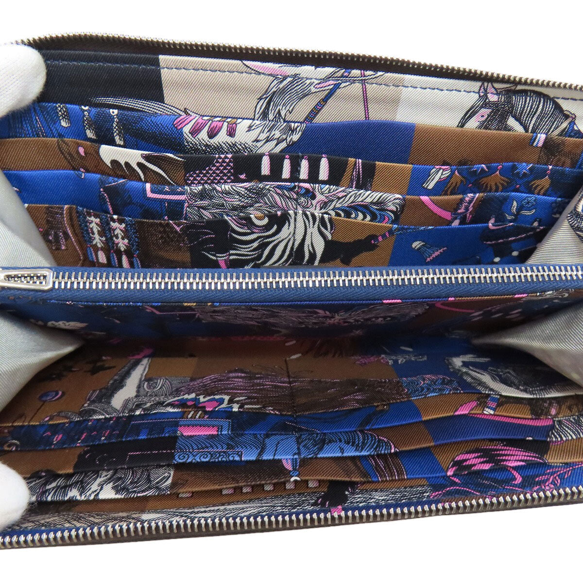 Hermes Long Wallet (With Coin Pocket) Azap Silk
