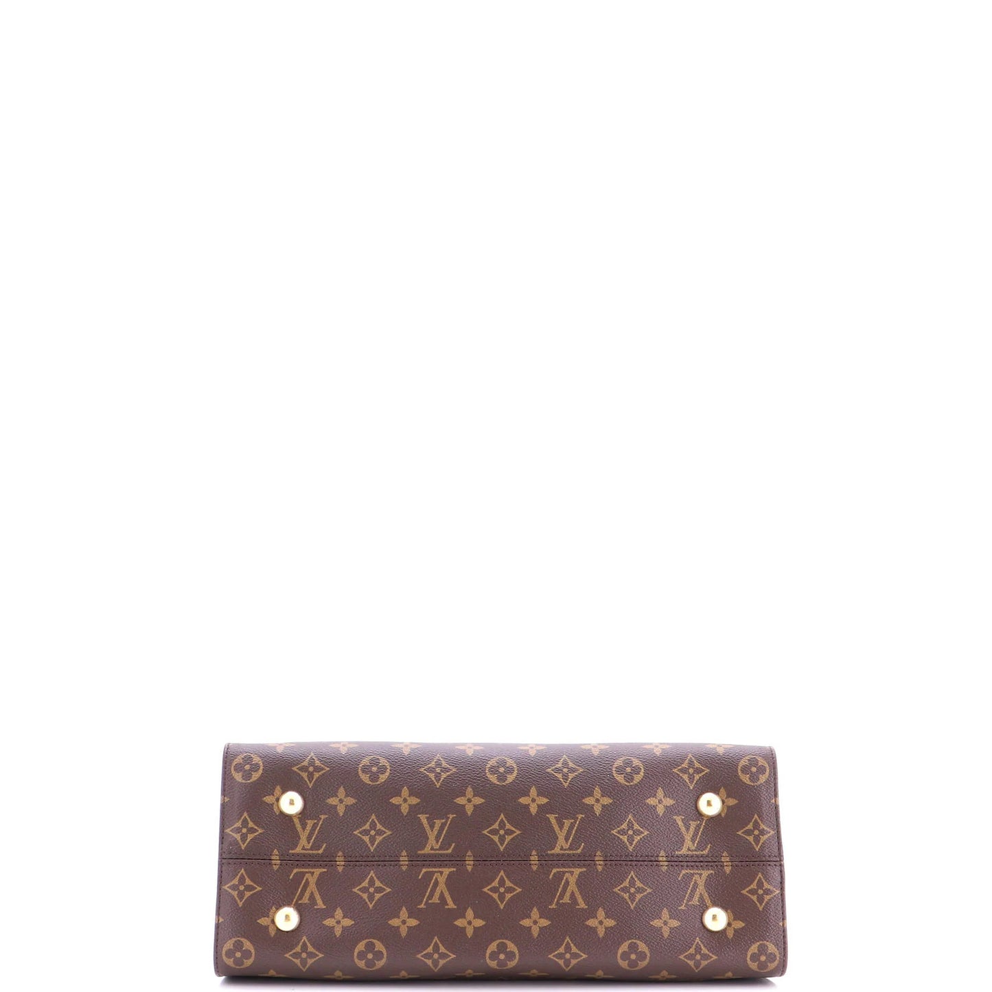 Louis Vuitton Tuileries Handbag Monogram Canvas With Leather