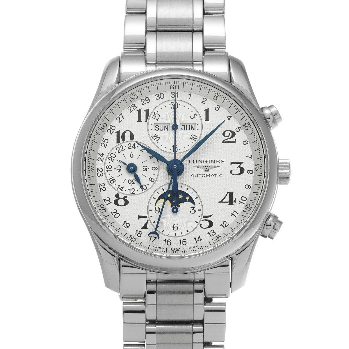 Longines Master Collection L2.673.4.78.6 Silver Men'S Used Watch #4121