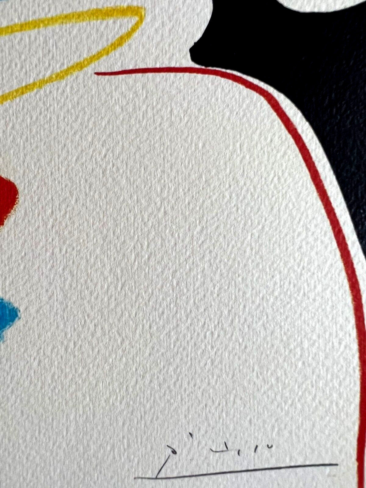 Pablo Picasso Signed Coa Lithograph