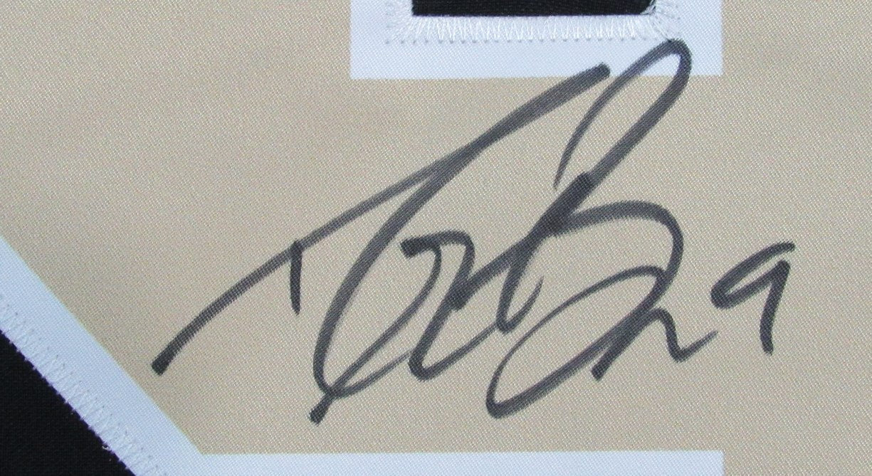 Drew Brees Autographed Black Nike On Field
