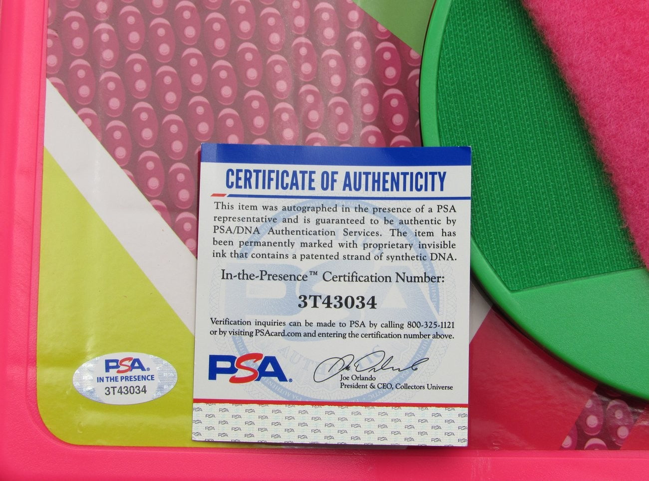 Michael J Fox Signed/Autographed "Back To The Future" Hoverboard Psa/Dna 165615