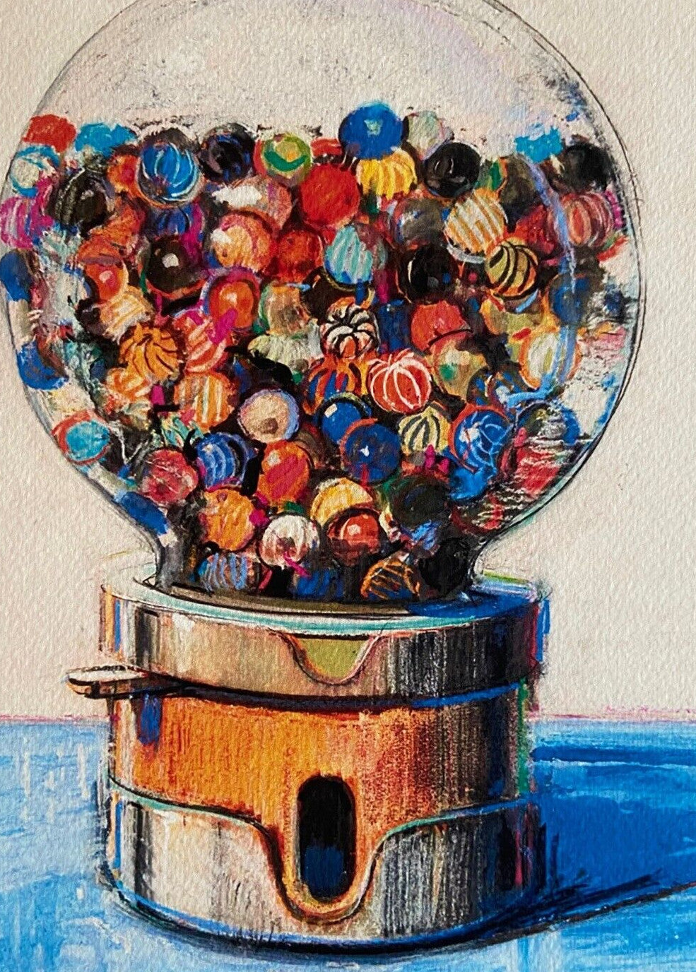 Wayne Thiebaud Lithograph Coa Signed (Op) Hand Numbered Stamp