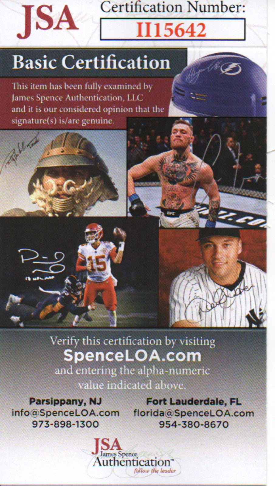Mickey Vernon Autographed Hand Filled Out Survey Page (Jsa)