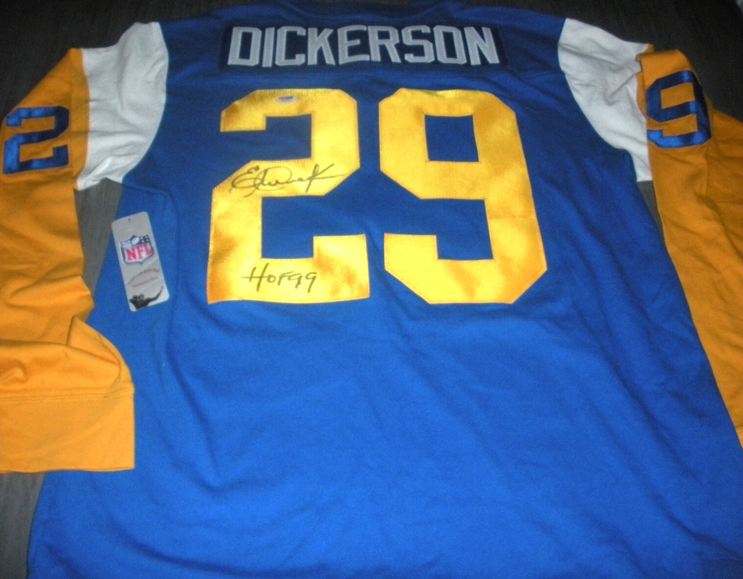 Eric Dickerson Rams Psa/Dna/Coa Signed Official