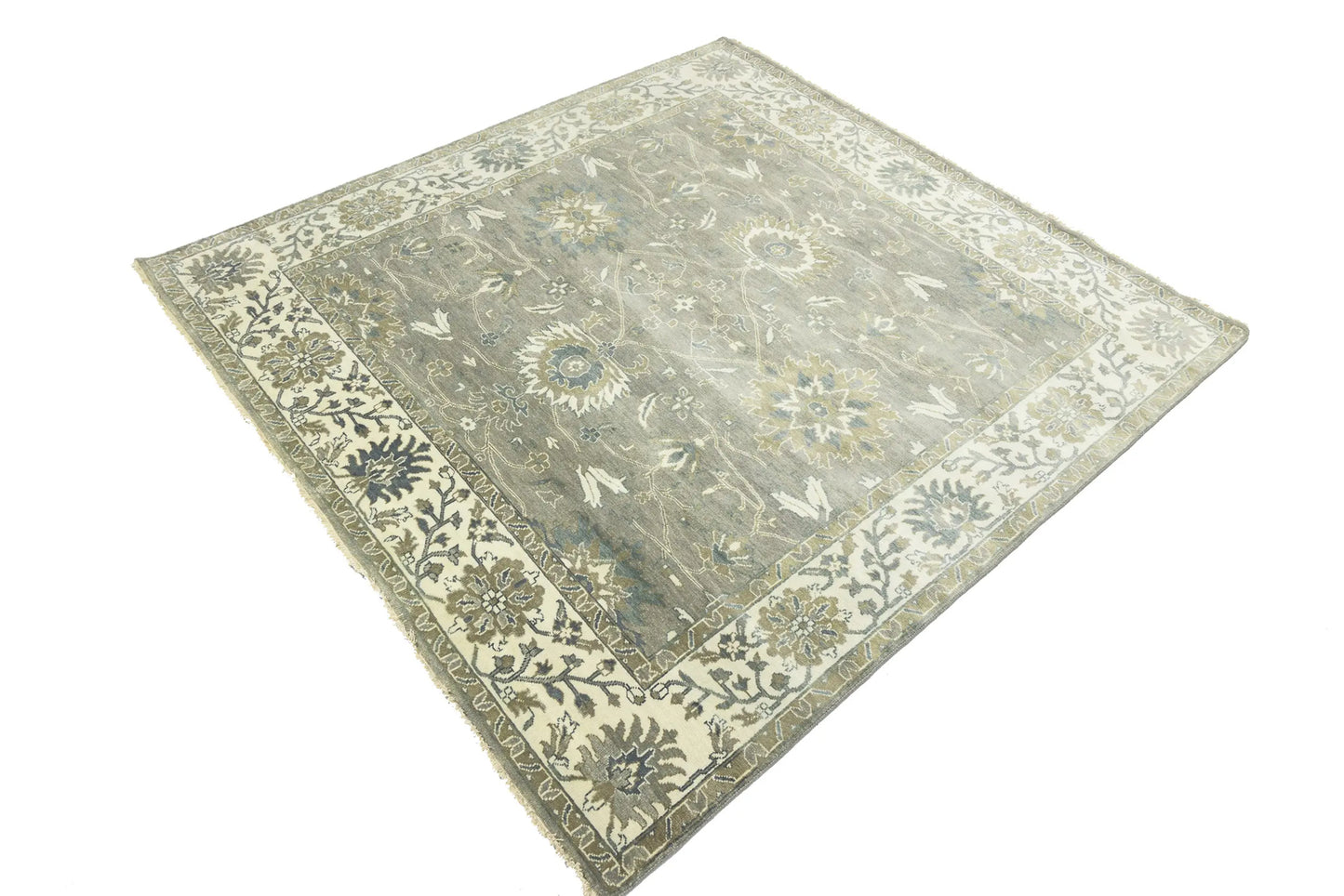 Oriental Peshawar Osh Chobi Large Square Rug
