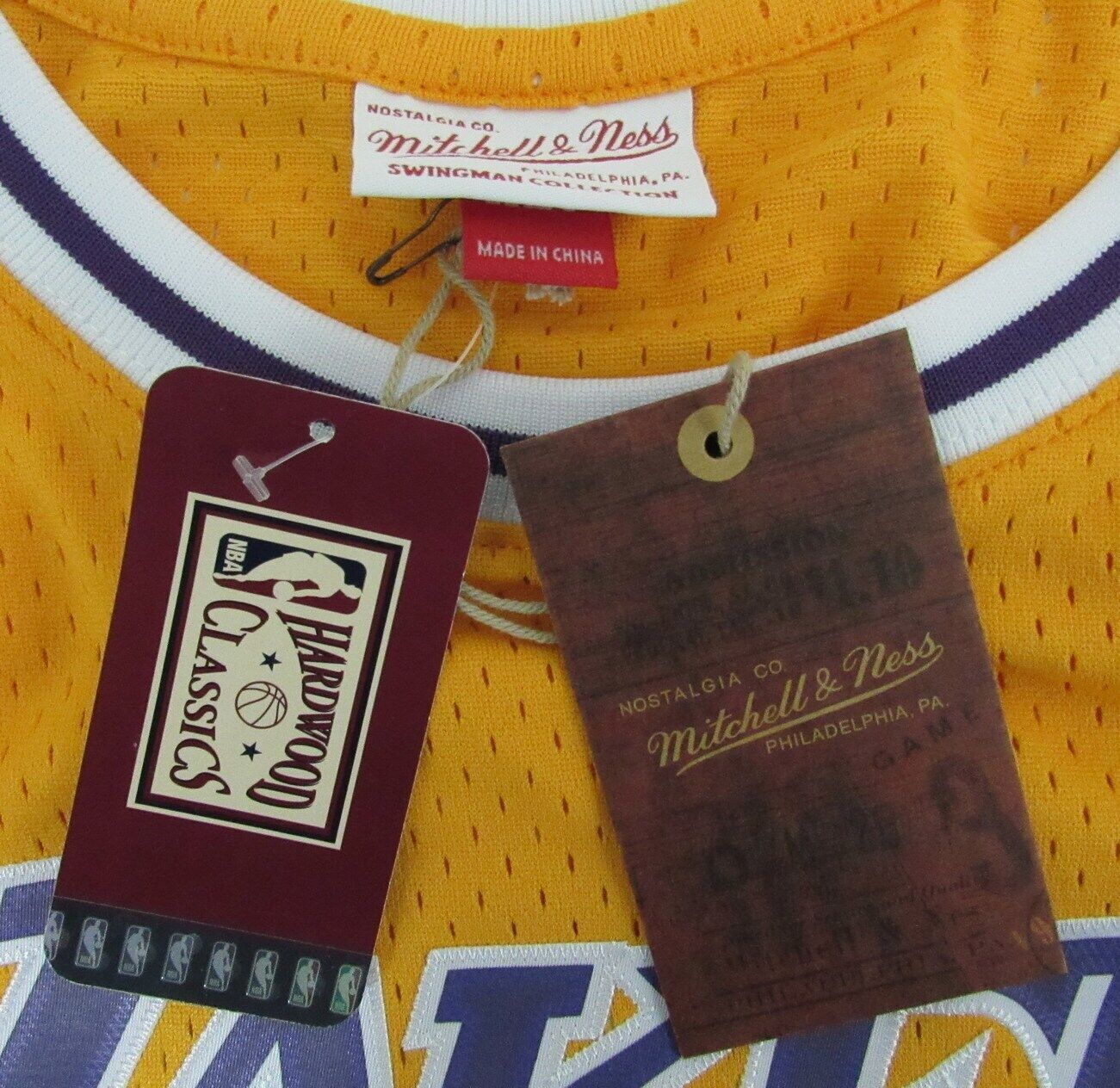 Shaquille O'Neal Hof Autographed Mitchell & Ness