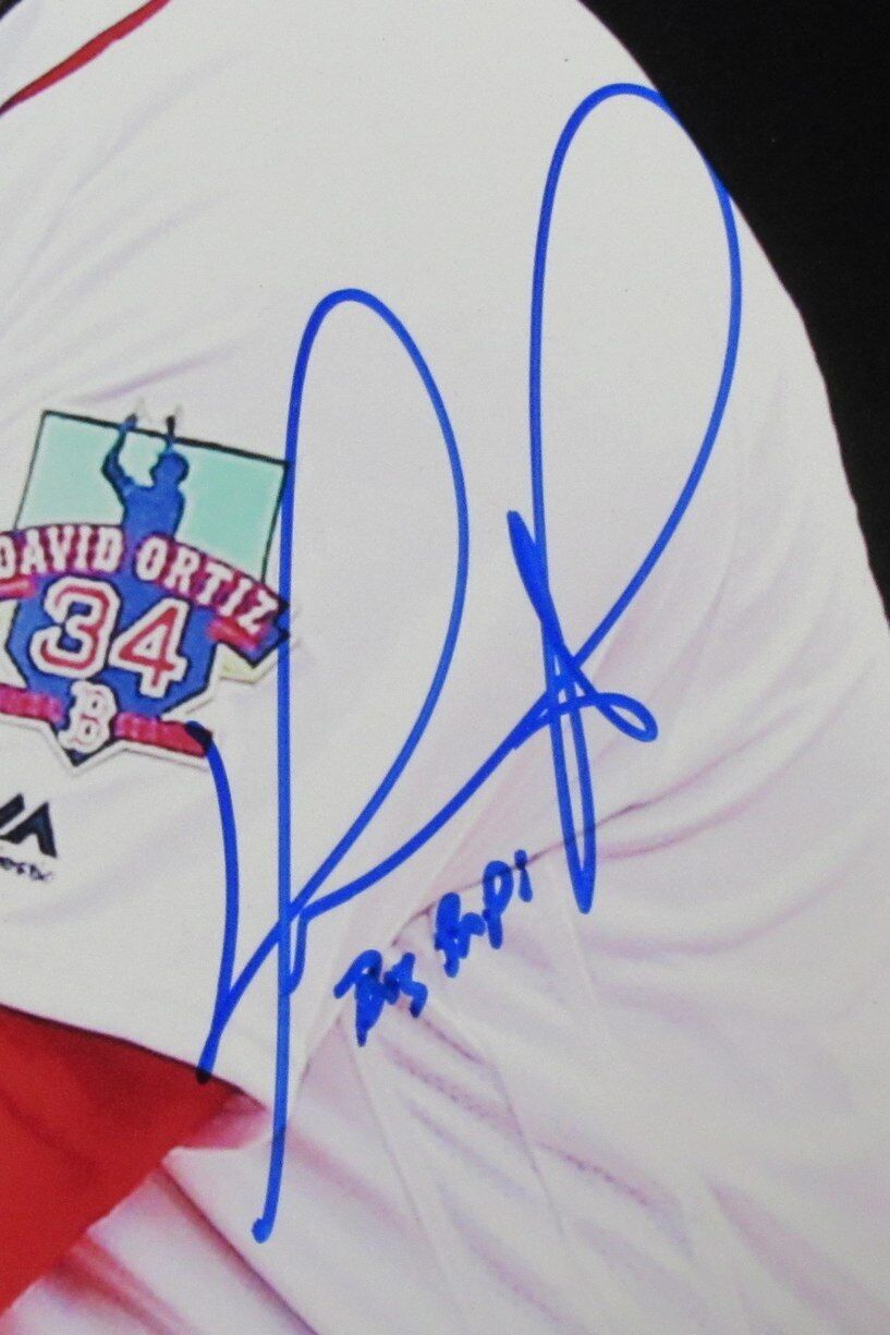 Pedro Martinez/David Ortiz Dual-Autographed 16X20