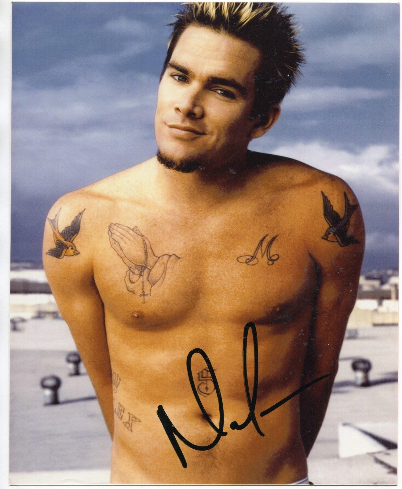 Photo Mark McGrath Autographed 8x10