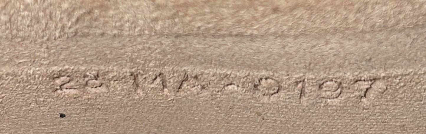 Christian Dior D-Fence Round Clutch With Chain Studded Leather Small