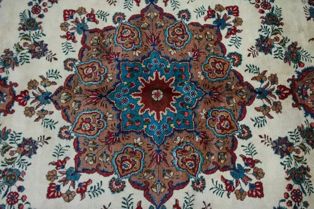 10X13 Ft Handmade Wool Oriental Area Rug Vintage