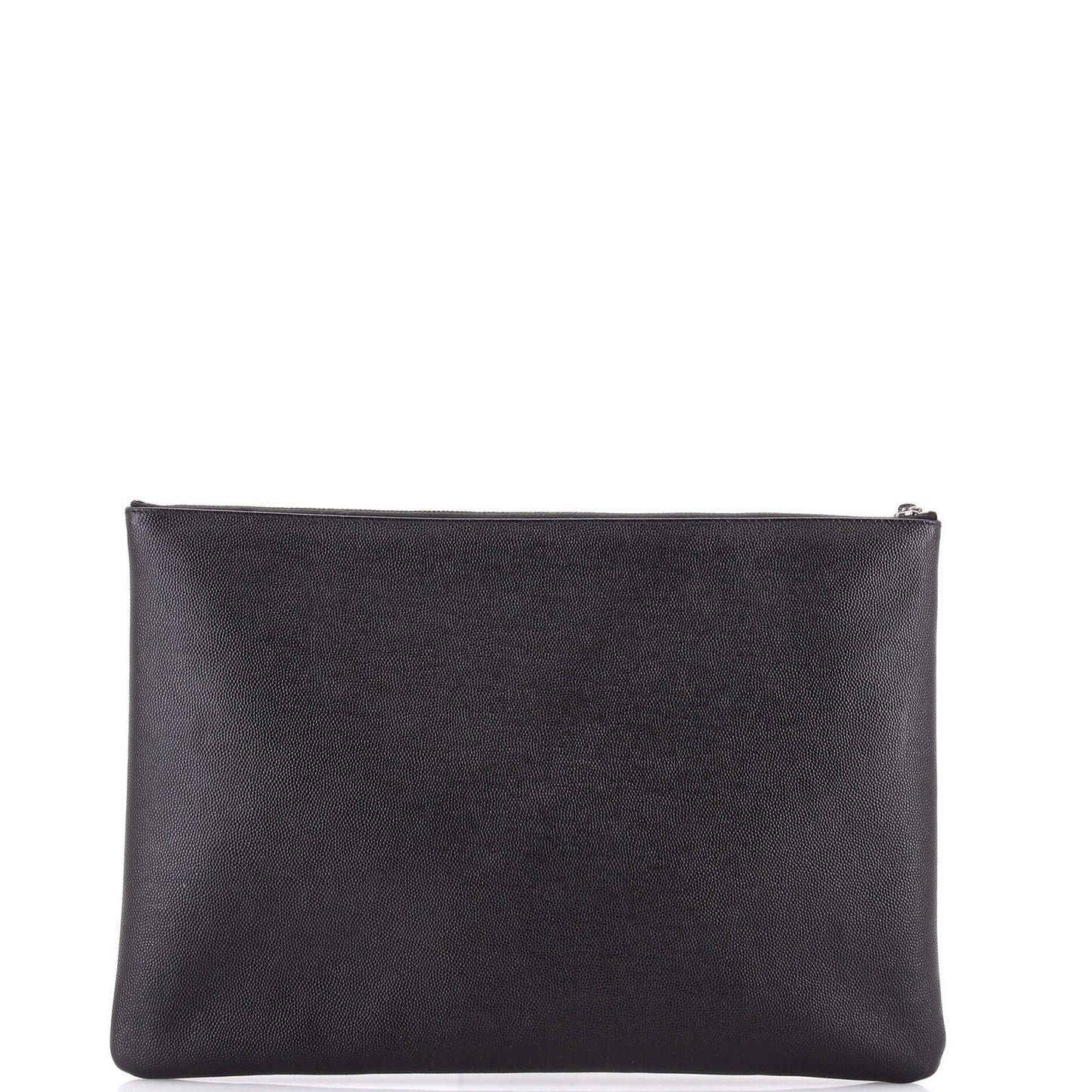 Chanel Deauville Pouch Studded Caviar Large
