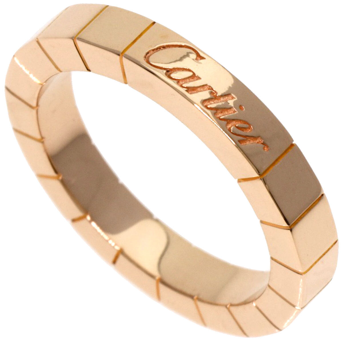 Cartier Ring Lanier # 47 K18 Pink Gold