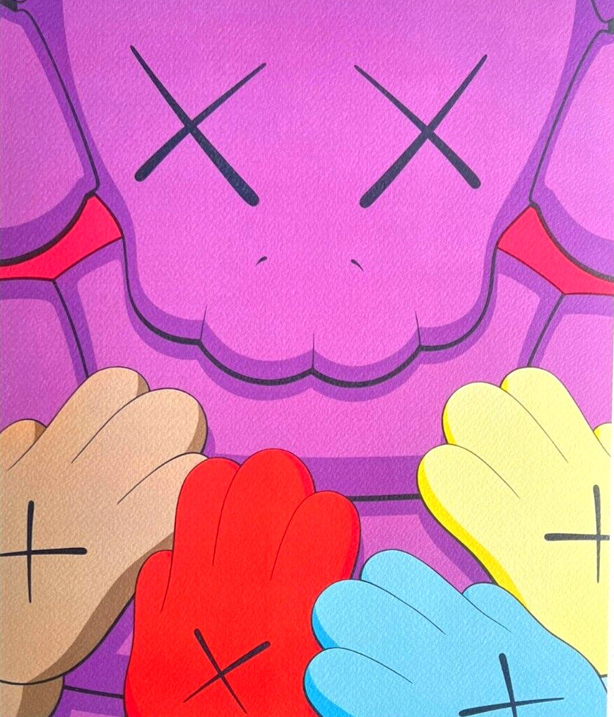 Kaws Lithograph Mori Art Museum Coa Limited Edition - Yayoi Kusama