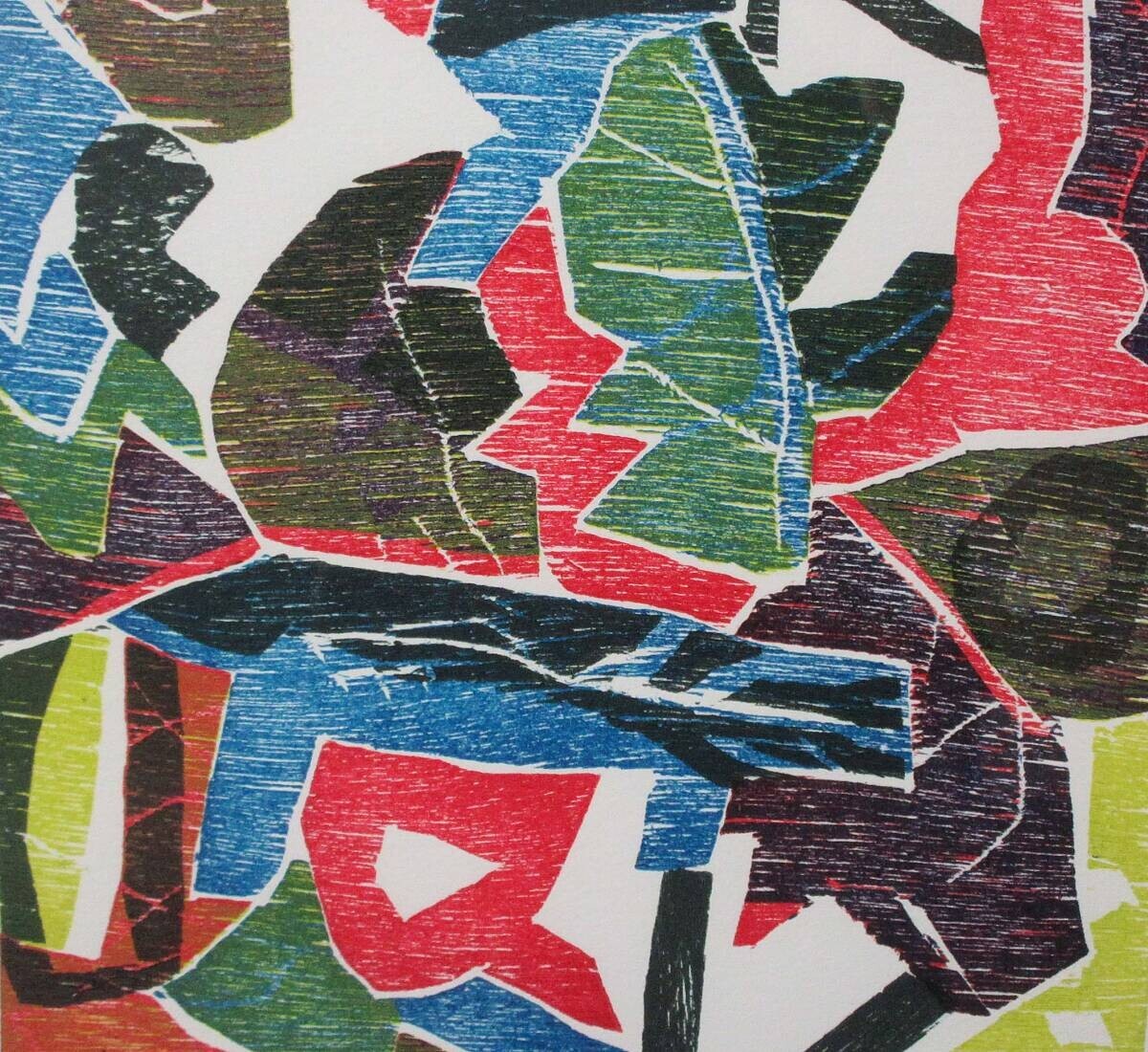 Jan Voss (Germany) Signed Original Lithograph