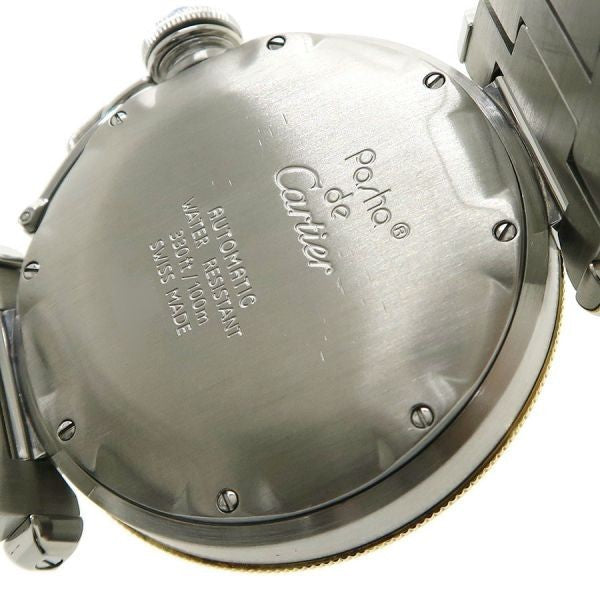 Cartier Pasha 38Mm Power Reserve W31012H3 Men'S Used Watch #31025