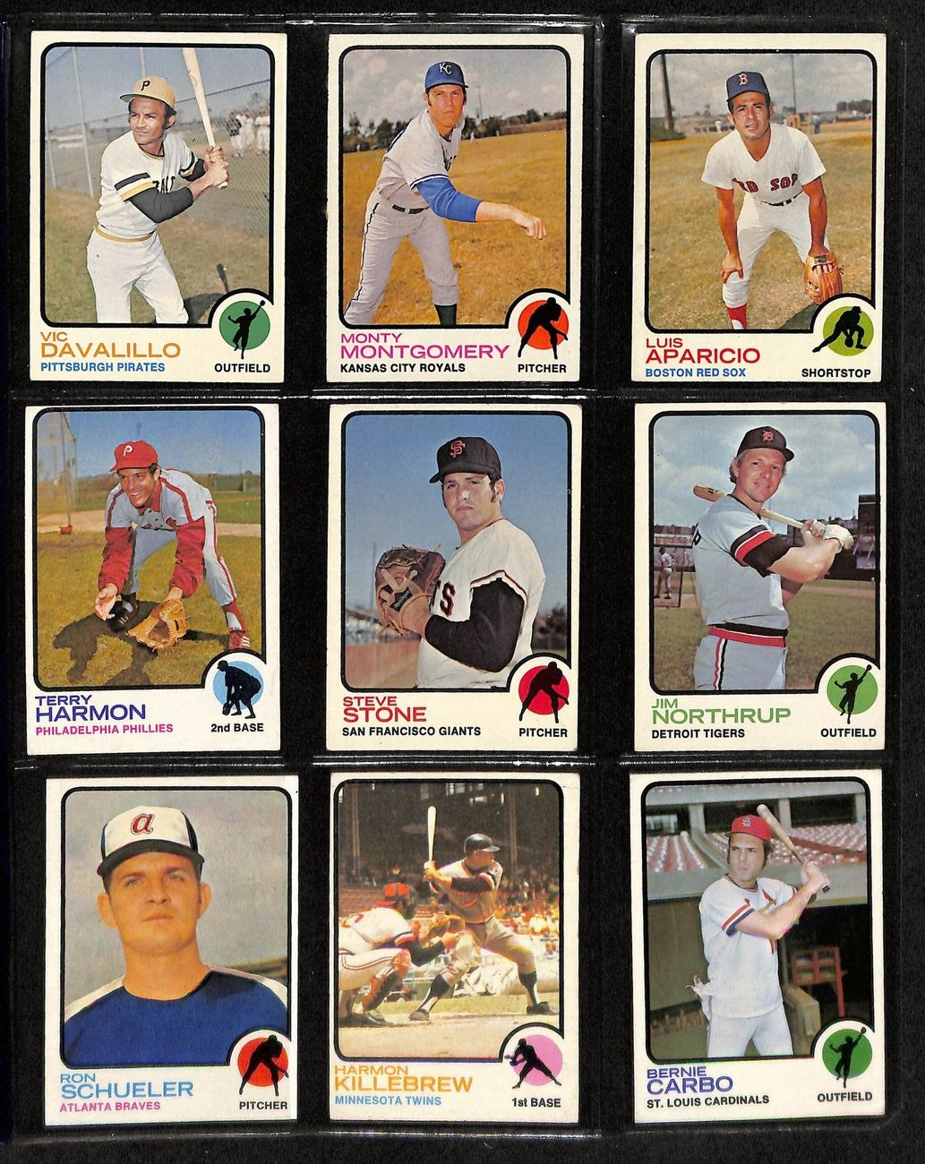 1973 Topps Baseball Cards Complete Set (660)