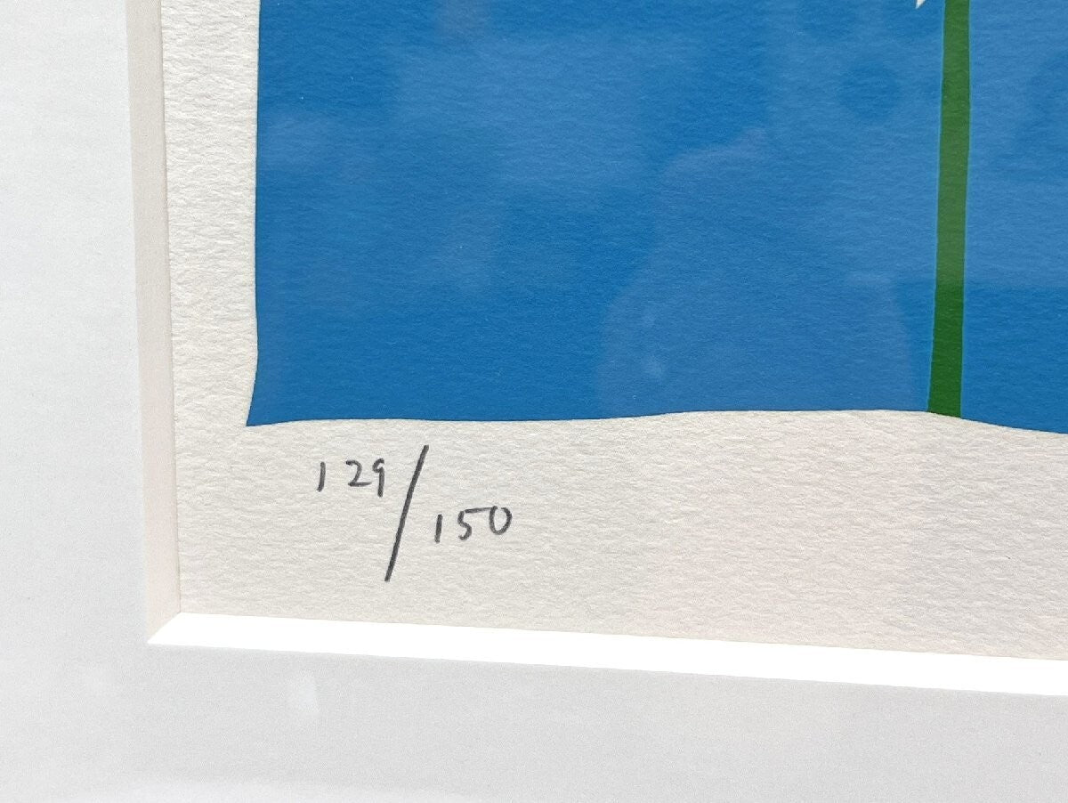 Ay-O Pop Art Signed Original Serigraph "Flower" Framed Silkscreen 1996