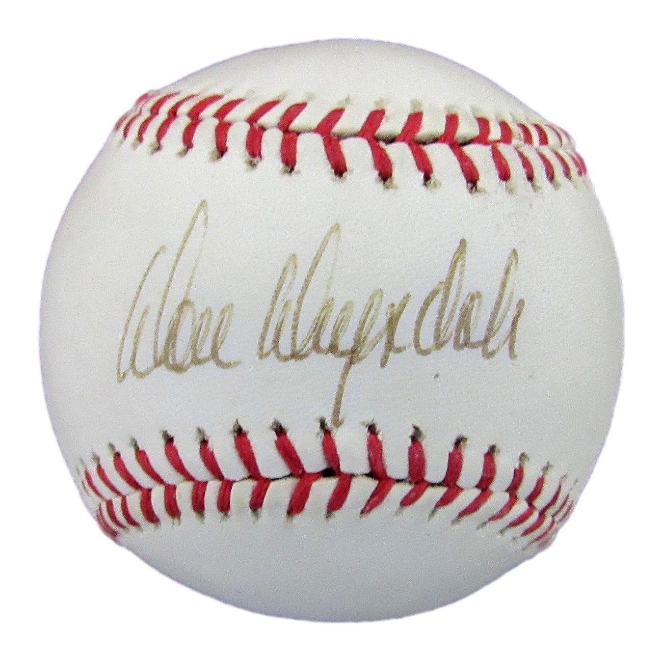 Don Drysdale Hof Autographed Pro 100 Baseball La Dodgers Jsa 179904