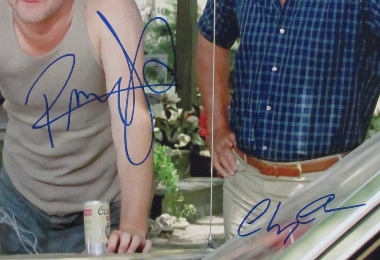Chevy Chase/Randy Quaid Dual-Autographed 11X14 Photo "Vacation" Jsa