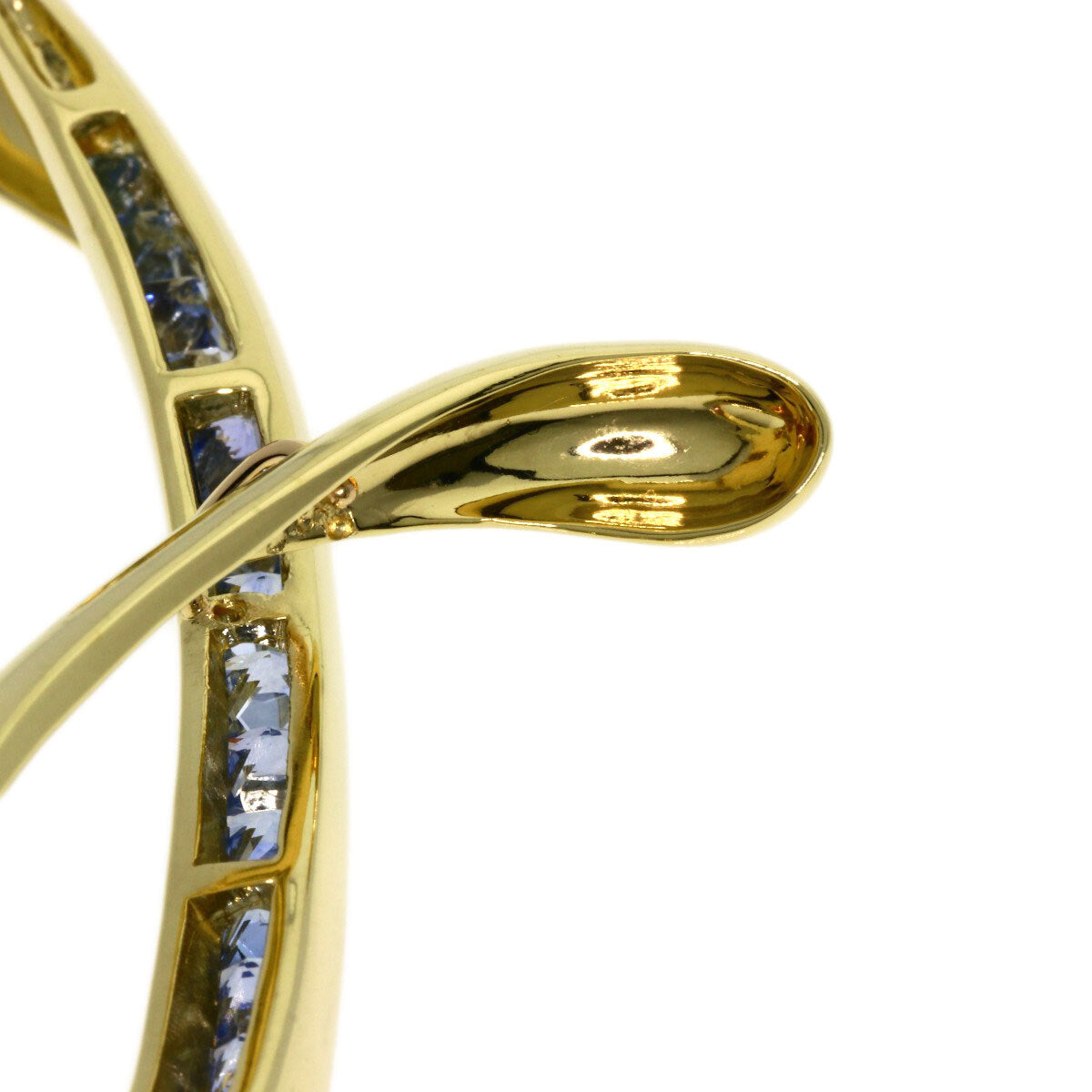 Jeunet Pendant Top Sapphire K18 Yellow Gold