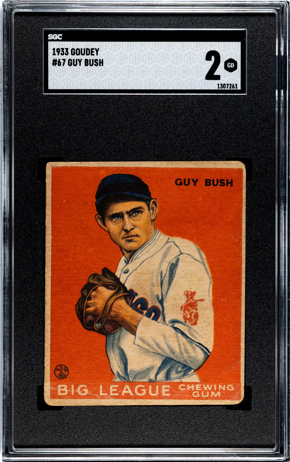 Guy Bush 1933 Goudey #67 Sgc 2