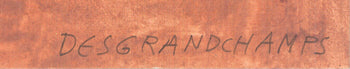 Marc Desgrandchamps Roland Garros French Open Signed