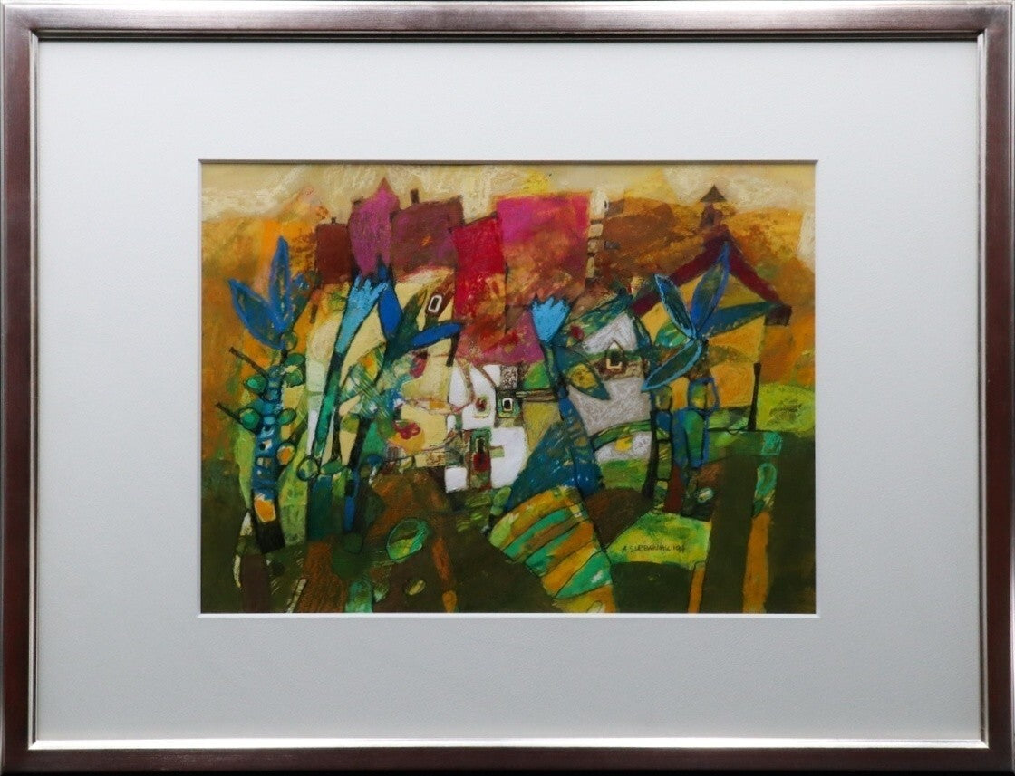 Alicja S?Abo?-Urbaniak (Poland) Original Acrylic