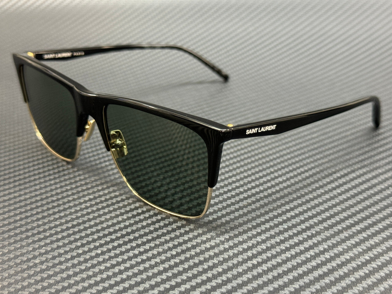 Saint Laurent Sl 768 001 Black Green Unisex Large