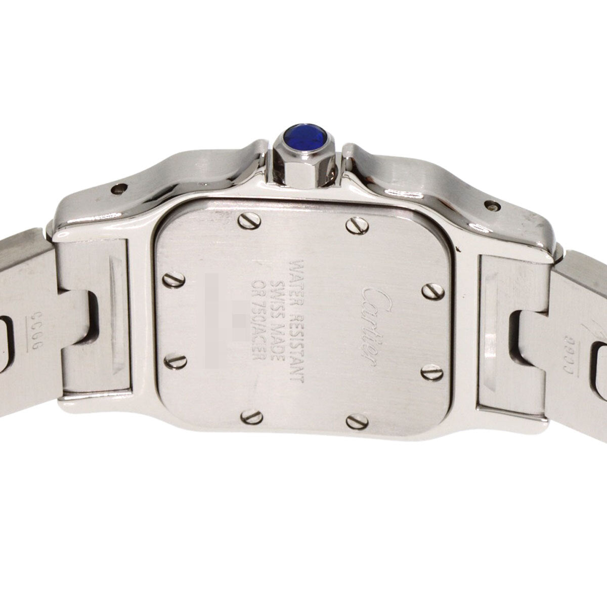 Cartier Santosgalbe Sm Watches W20012C4 Stainless Steel/Ssxk18Yg Ladies
