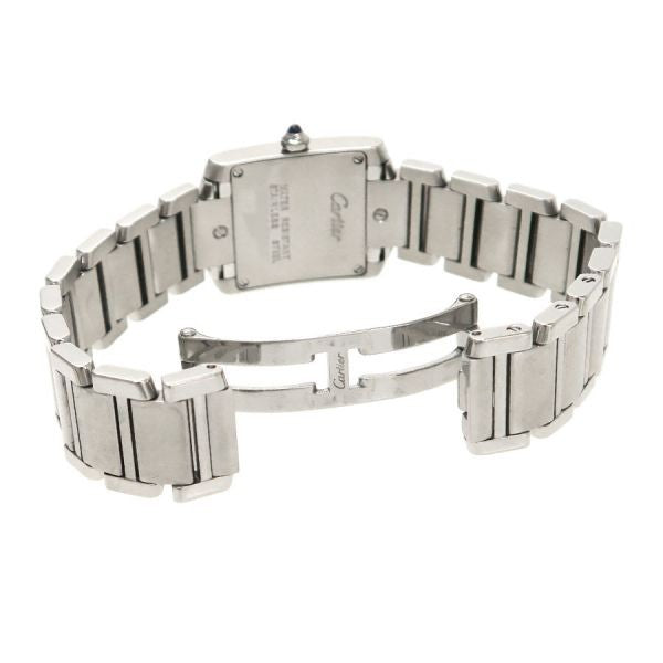 Cartier Tank Francaise Sm W51008Q3 Ladies Used Watch #744921