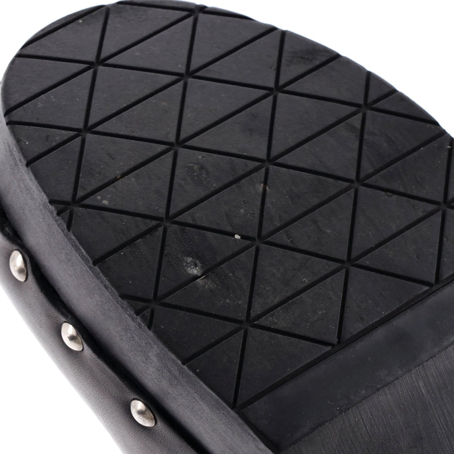 Leather Prada Women's Logo Mule Clogs