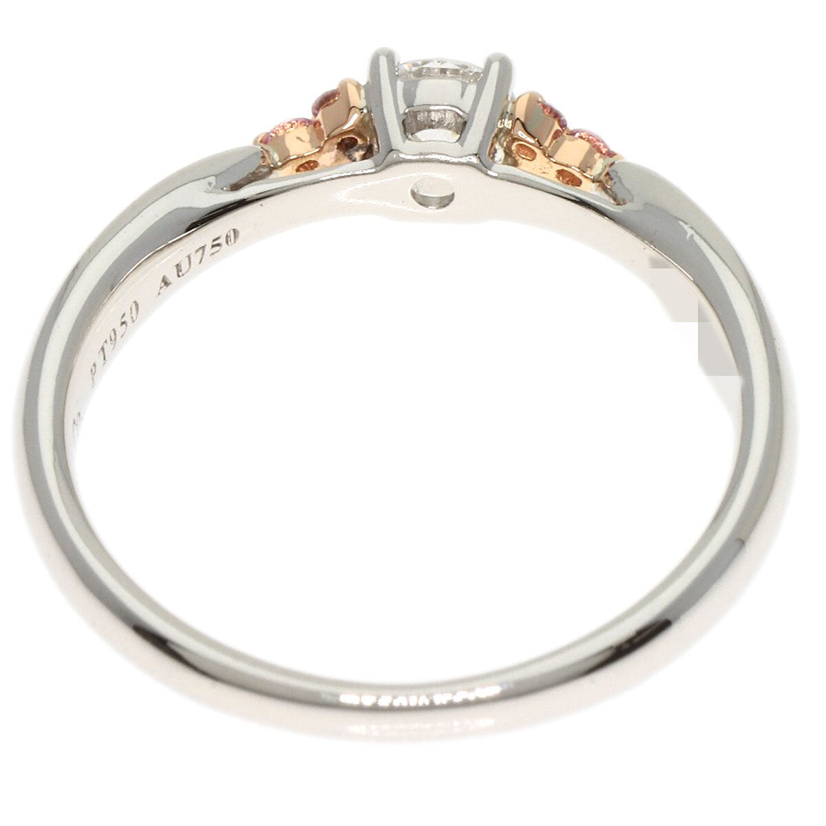 Tiffany&Co. Ring Harmony Cluster Pink Diamond
