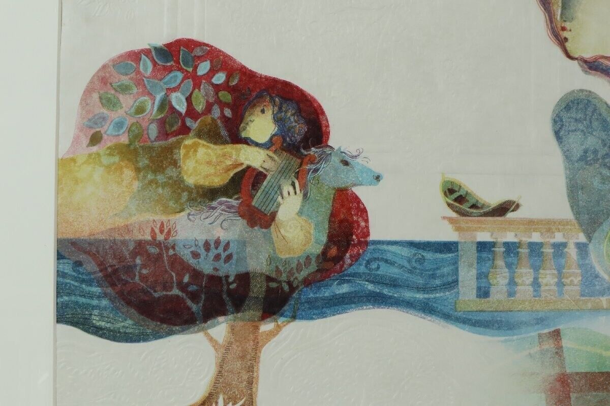 Sunol Alvar (Spain) Original Large Lithograph