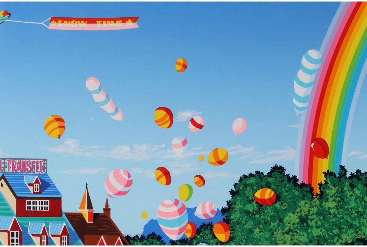 Hiro Yamagata Signed Original Silkscreen Print